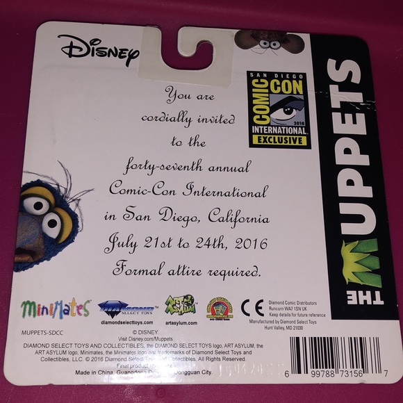 SDCC Minimates The Muppets Kermit and Miss Piggy - Picture 11 of 11